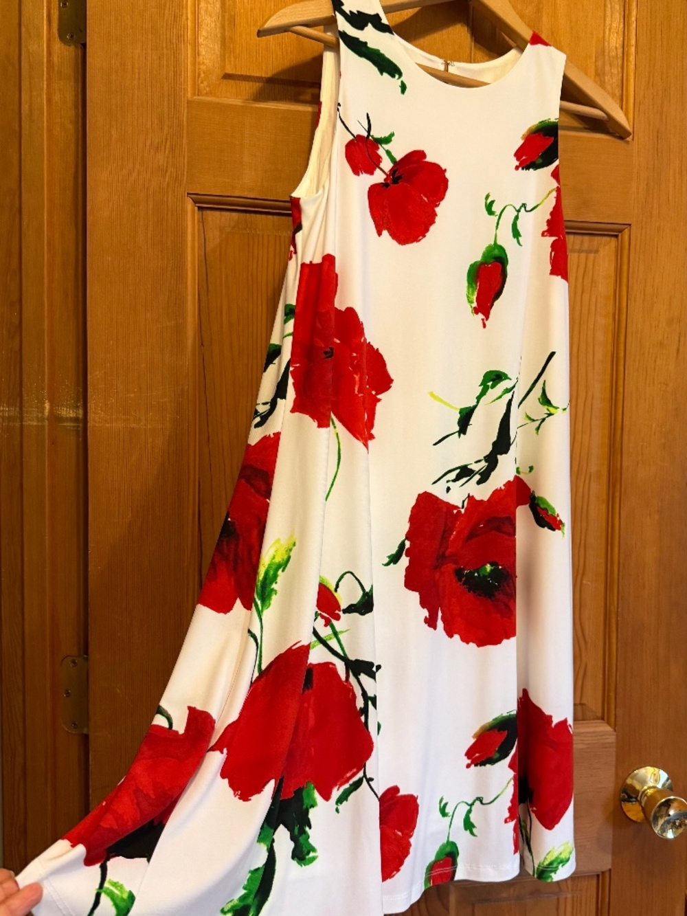 Anne Klein poppy dress